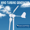 3 moinhos de vento de geração elétricos horizontais do gerador de turbina eólica 12V das lâminas 24V para a casa